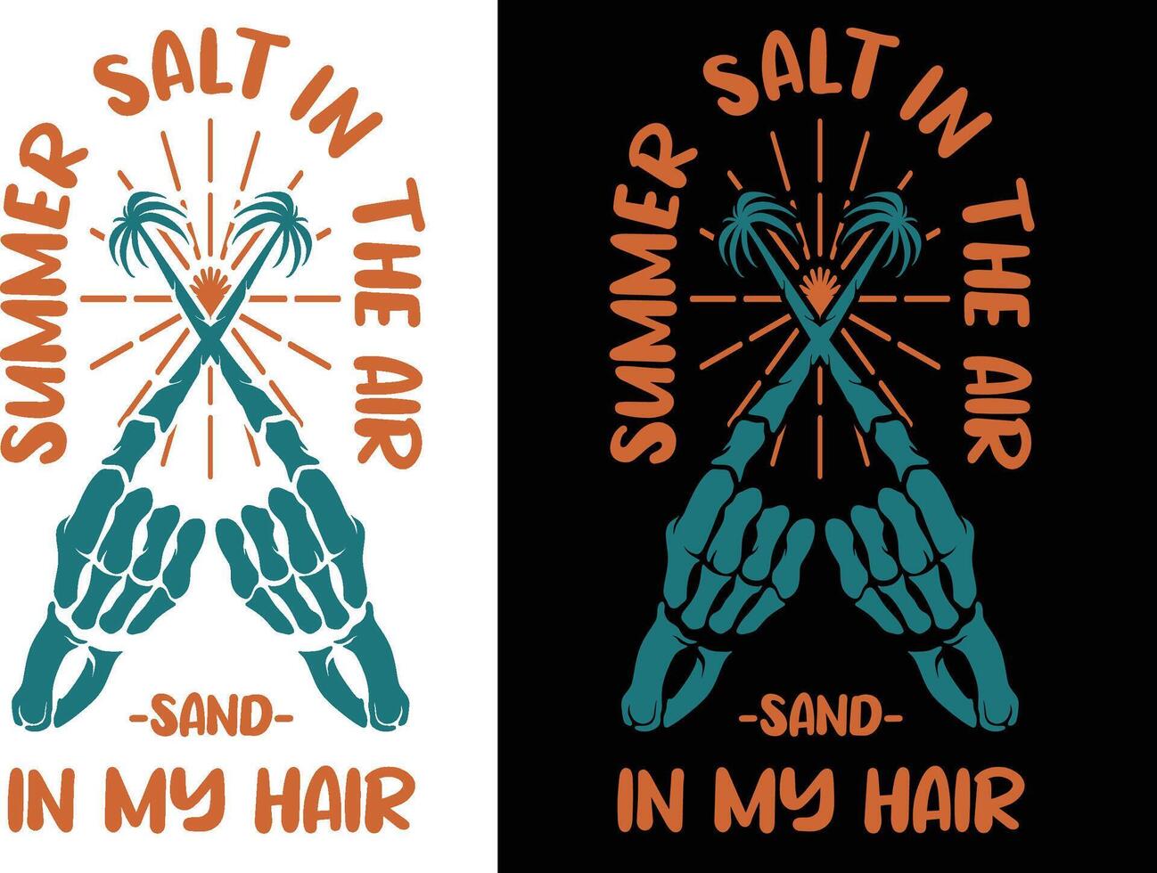 Summer T-Shirt design vector