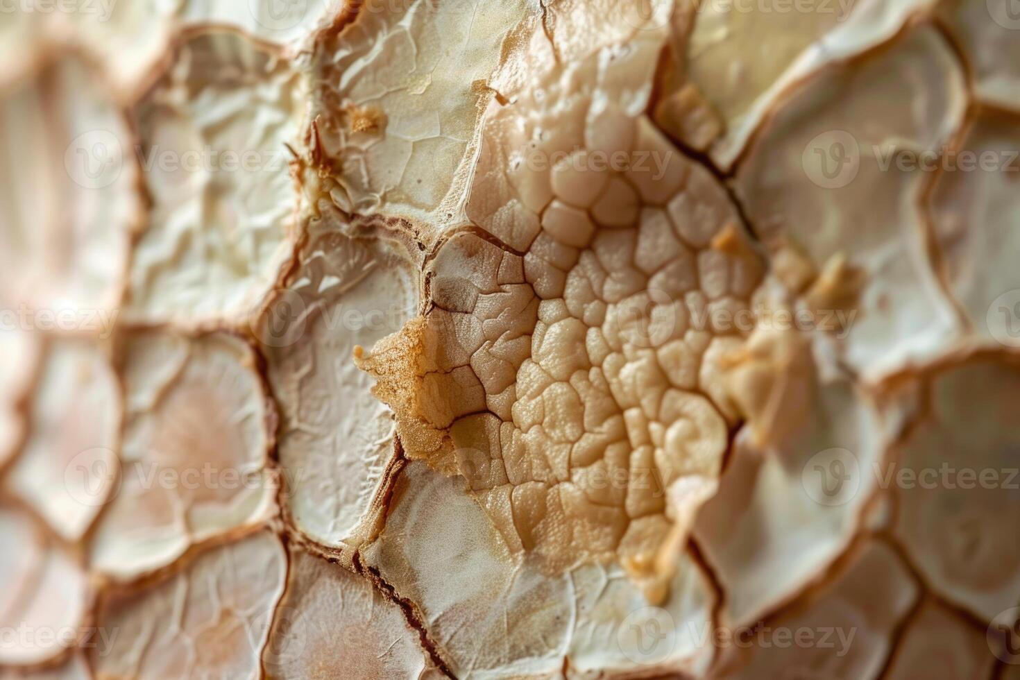 Macro dry skin ichthyosis detail photo