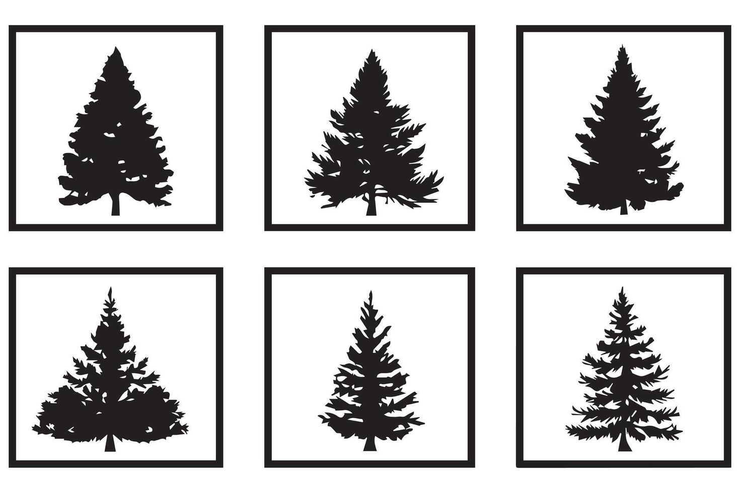 Christmas Tree Bundle vector