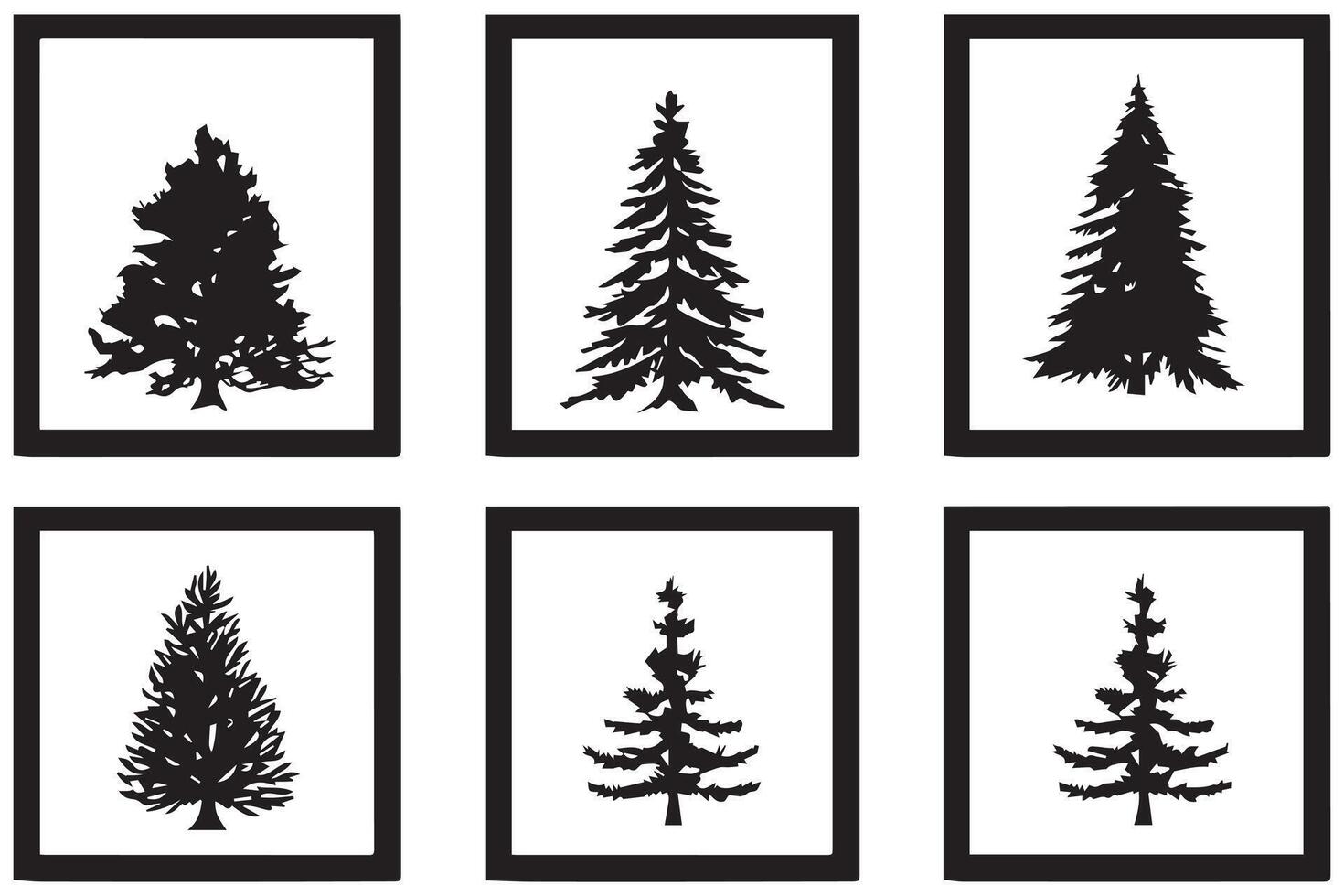 Christmas Tree Bundle vector