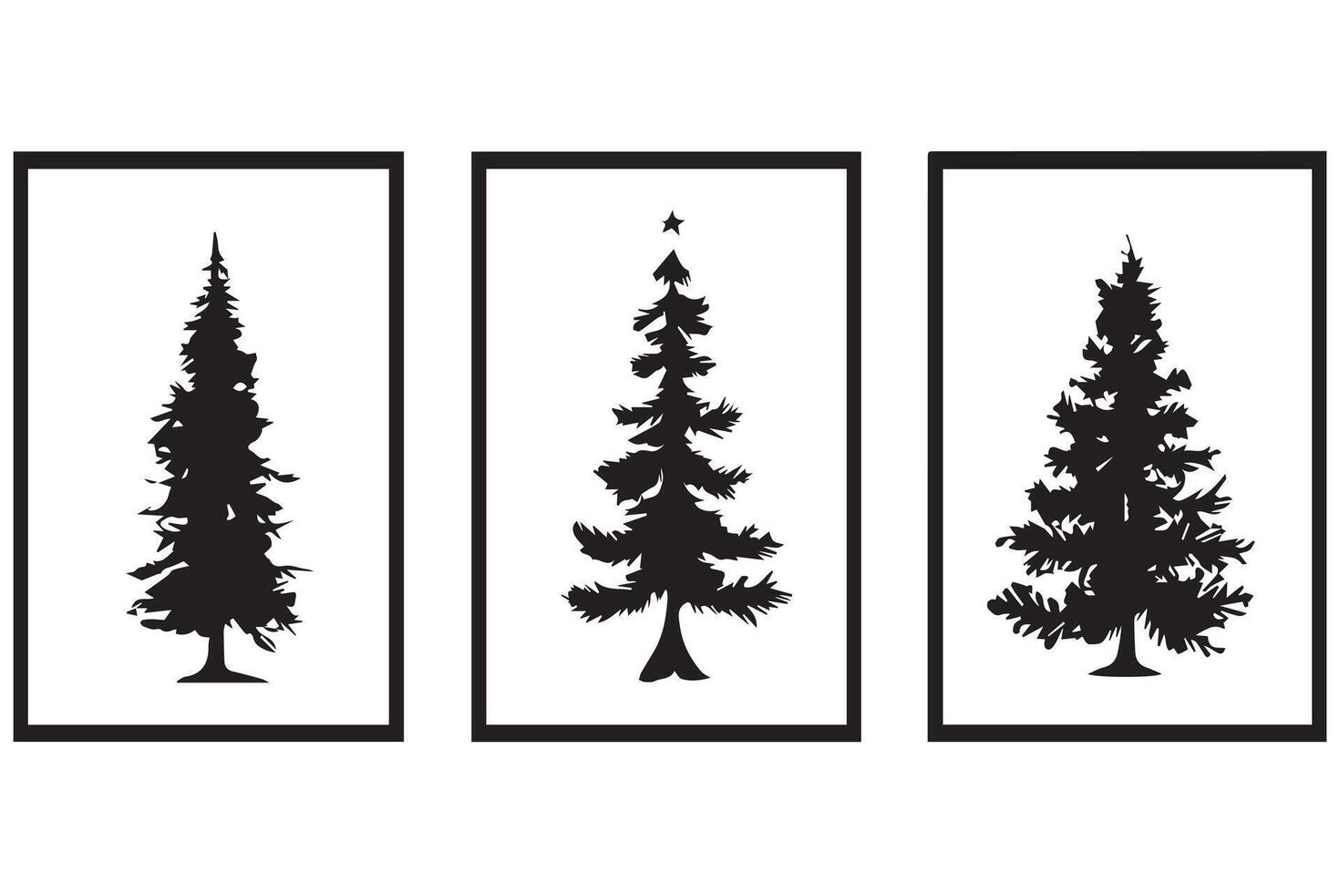 Christmas Tree Bundle vector