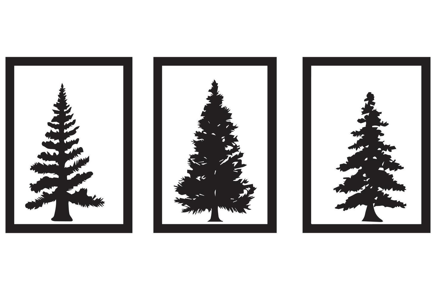 Navidad árbol haz vector