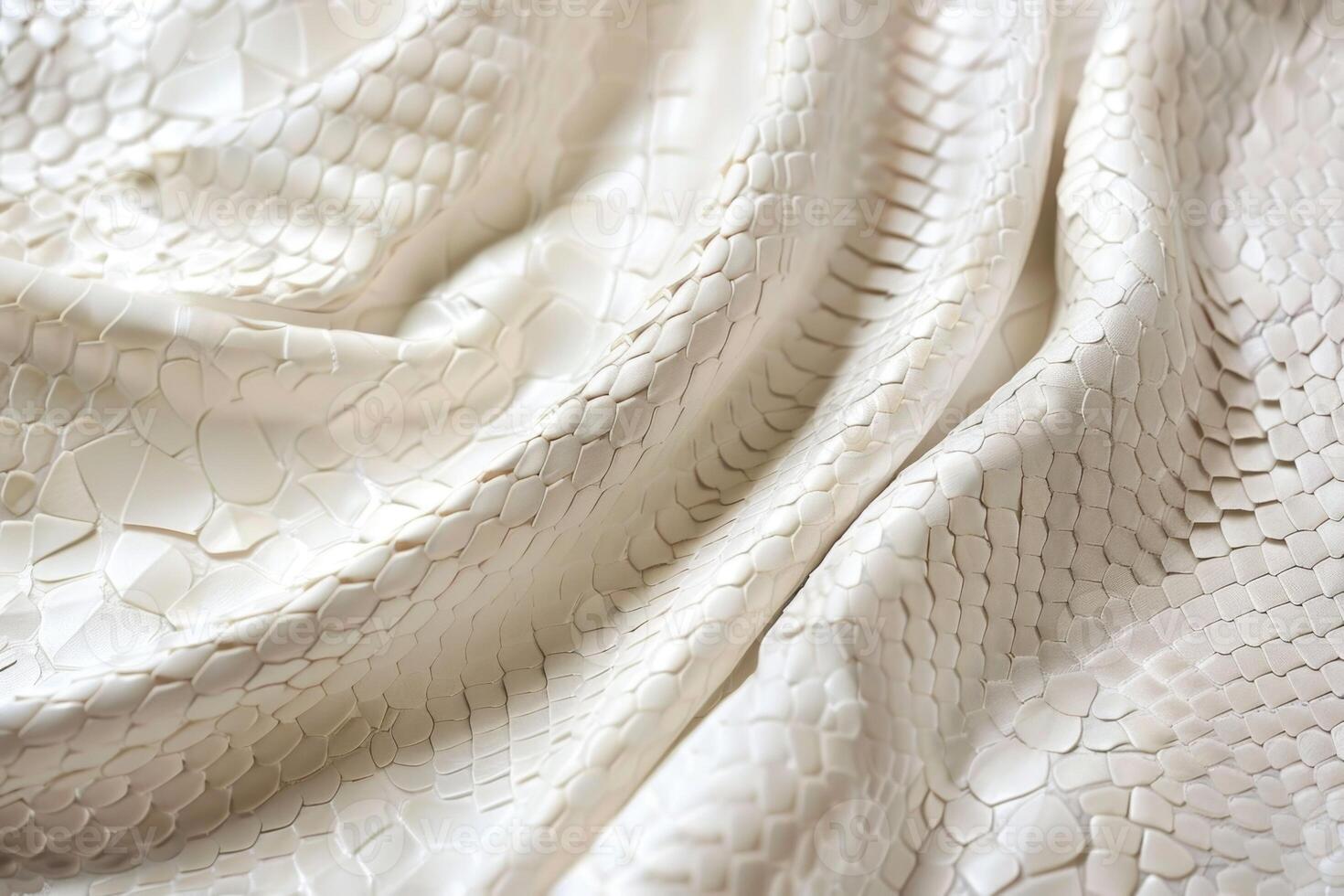 White snake Leather background texture photo