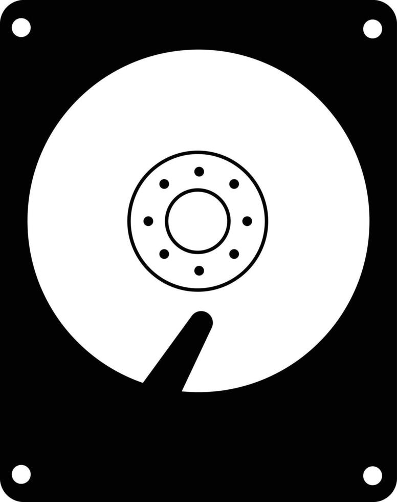 hard disk icon. Hard Disk sign. hardisk symbol. hard drive disk logo. flat style. vector