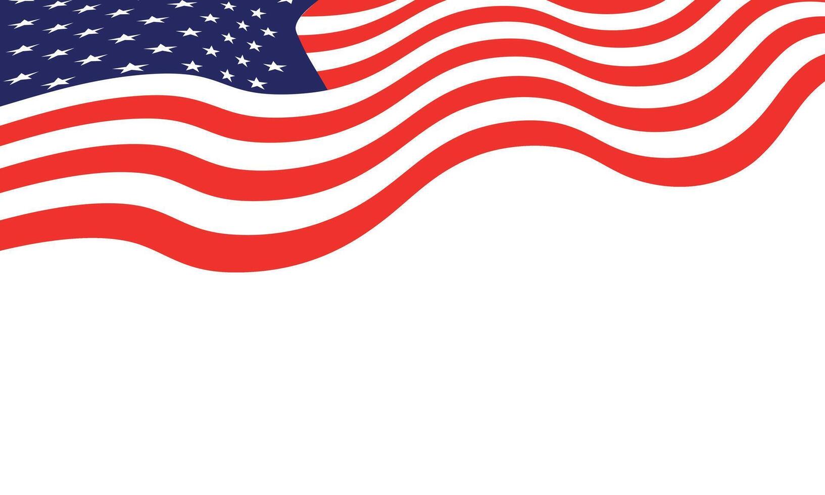 background, banner, poster, templates for stories and posts in social networks, lettering, advertising materials with the image of the American flag vector