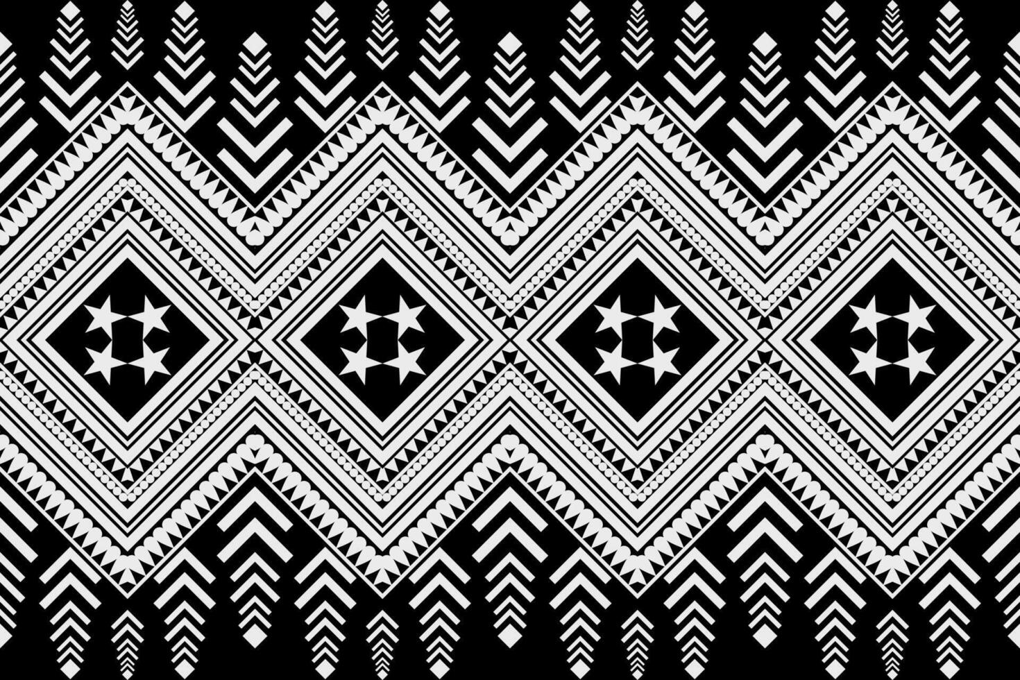 Aztec tribal geometric background Seamless stripe pattern. Traditional ornament ethnic style. Design for textile, fabric, clothing, curtain, rug, ornament, wrapping. vector