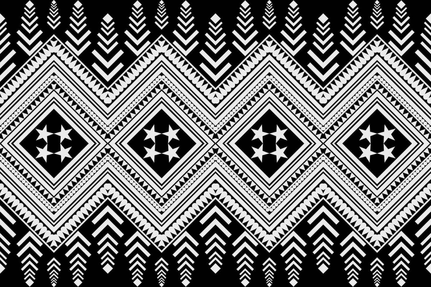 Aztec tribal geometric background Seamless stripe pattern. Traditional ornament ethnic style. Design for textile, fabric, clothing, curtain, rug, ornament, wrapping. vector