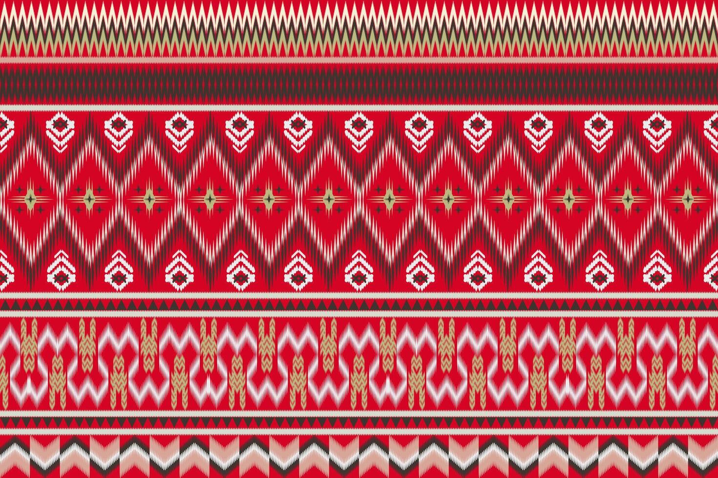 Aztec tribal geometric background Seamless stripe pattern. Traditional ornament ethnic style. Design for textile, fabric, clothing, curtain, rug, ornament, wrapping. vector