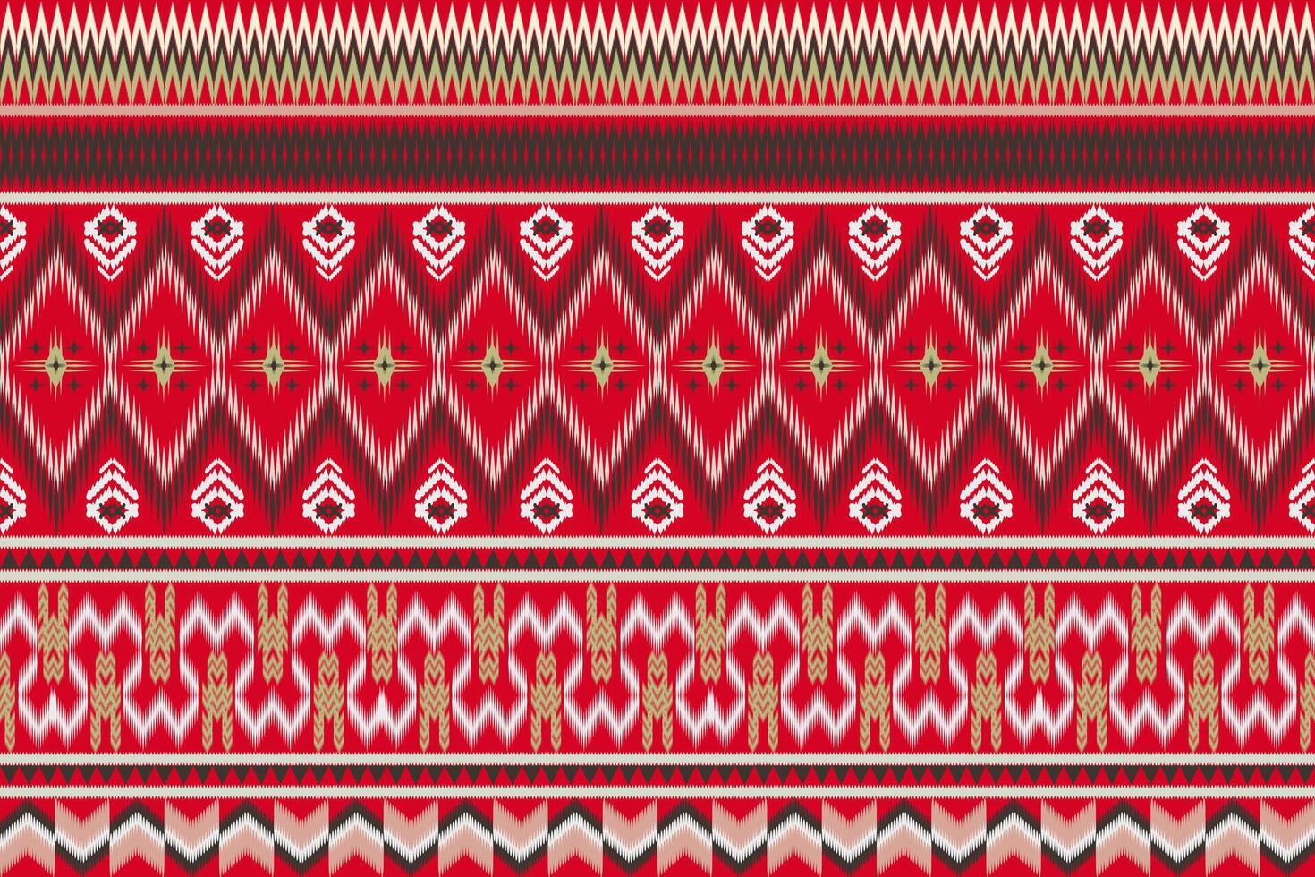 Aztec tribal geometric background Seamless stripe pattern. Traditional ornament ethnic style. Design for textile, fabric, clothing, curtain, rug, ornament, wrapping. vector