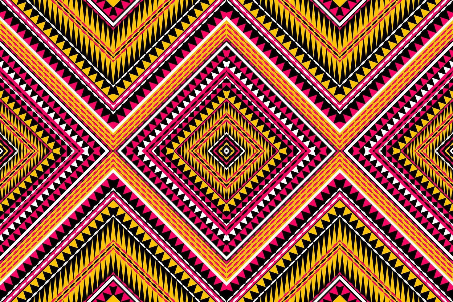 Aztec tribal geometric background Seamless stripe pattern. Traditional ornament ethnic style. Design for textile, fabric, clothing, curtain, rug, ornament, wrapping. vector