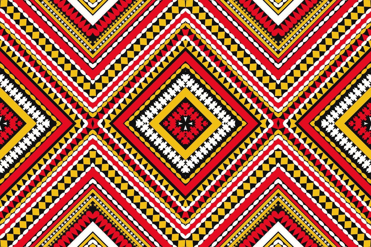 Aztec tribal geometric background Seamless stripe pattern. Traditional ornament ethnic style. Design for textile, fabric, clothing, curtain, rug, ornament, wrapping. vector
