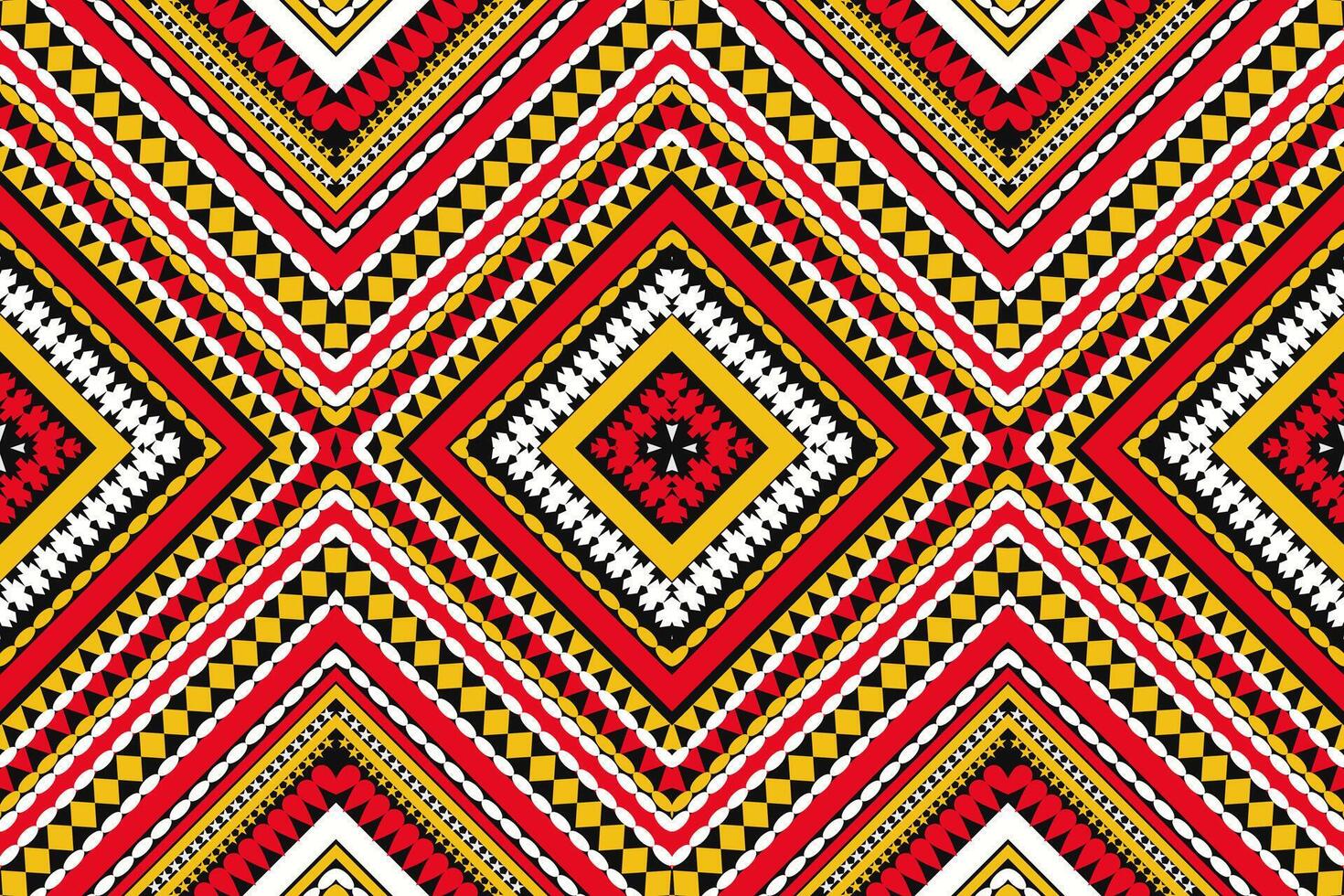 Aztec tribal geometric background Seamless stripe pattern. Traditional ornament ethnic style. Design for textile, fabric, clothing, curtain, rug, ornament, wrapping. vector