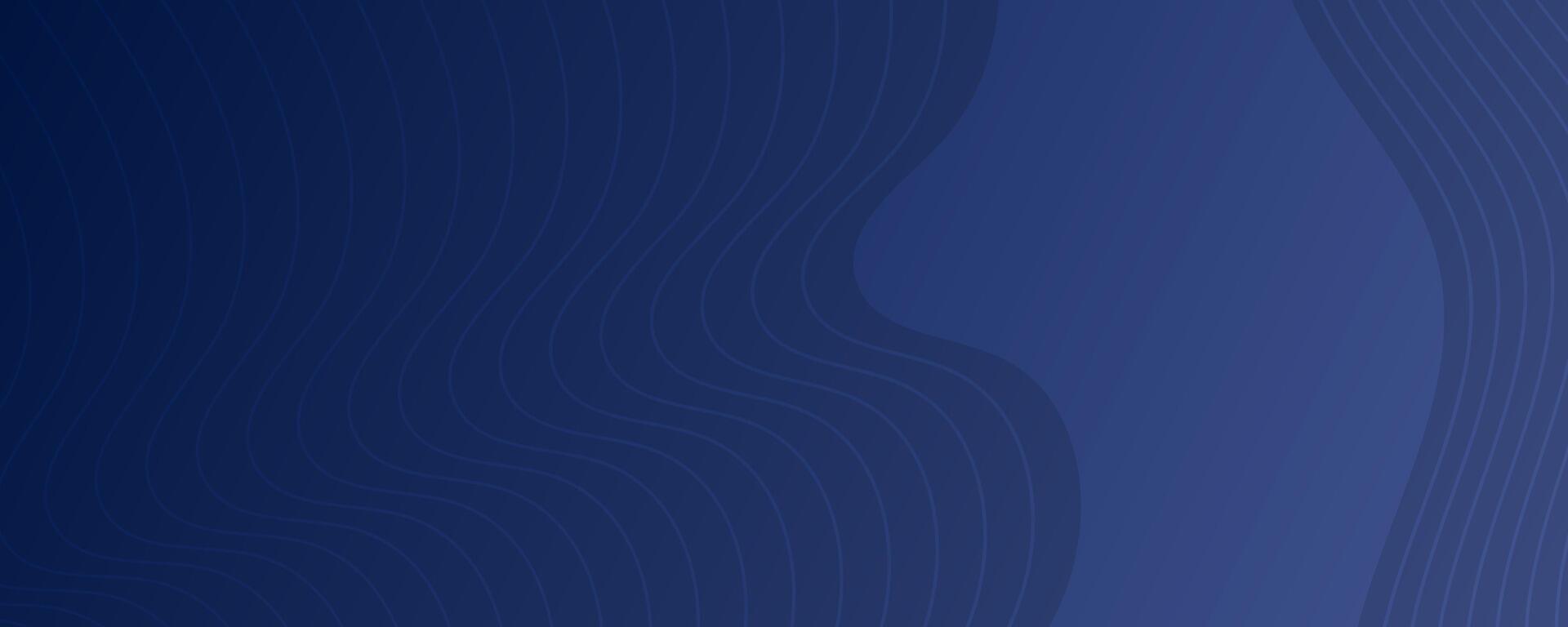 Modern colorful gradient background with wave lines vector