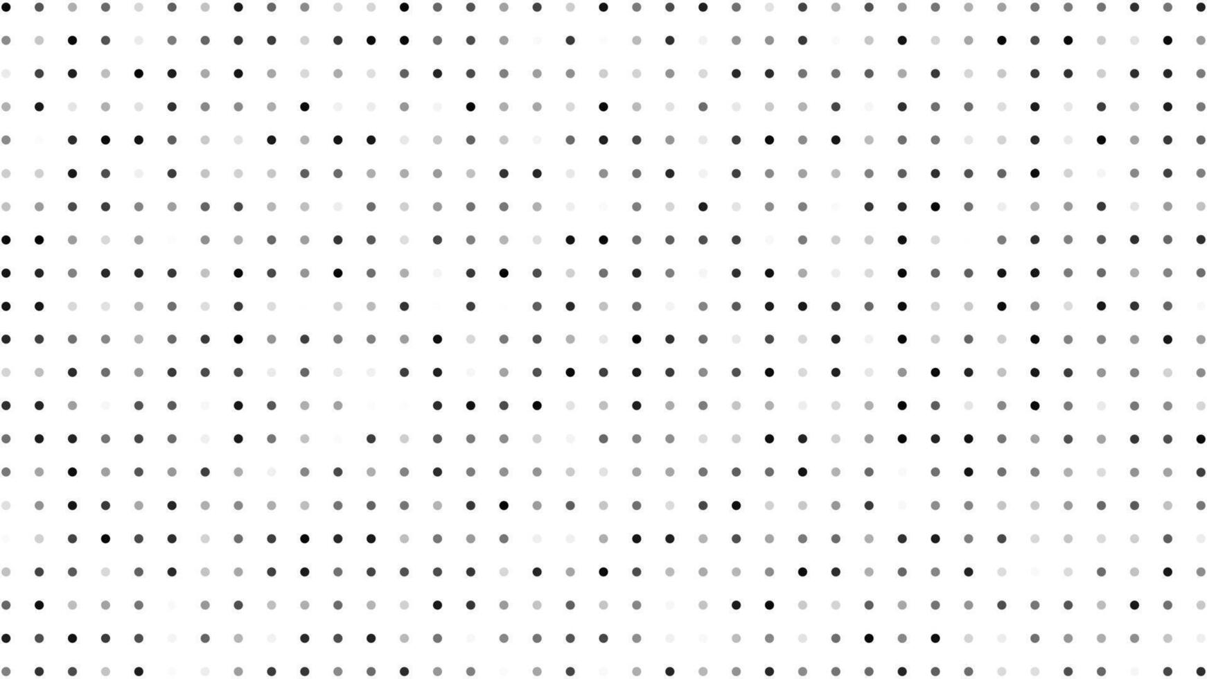 Monochrome halftone background with dots vector