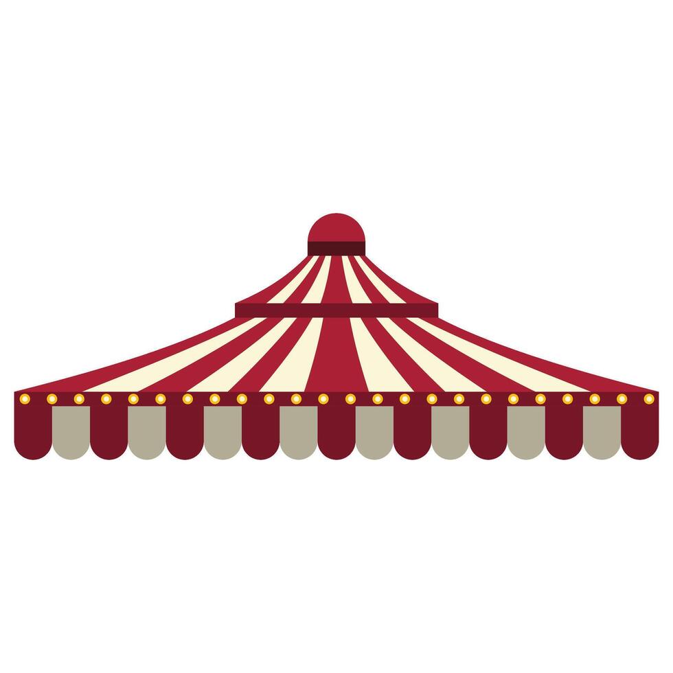 Carnival Circus Tent vector