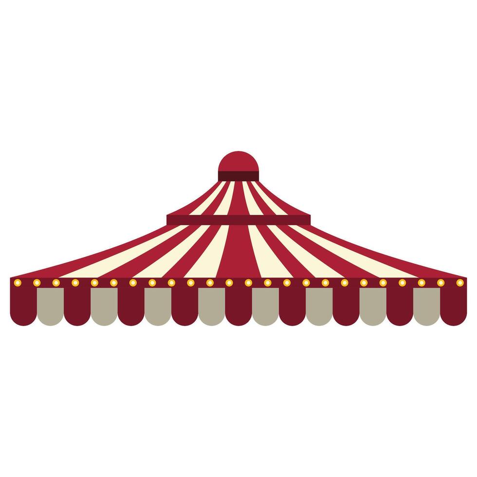 Carnival Circus Tent vector