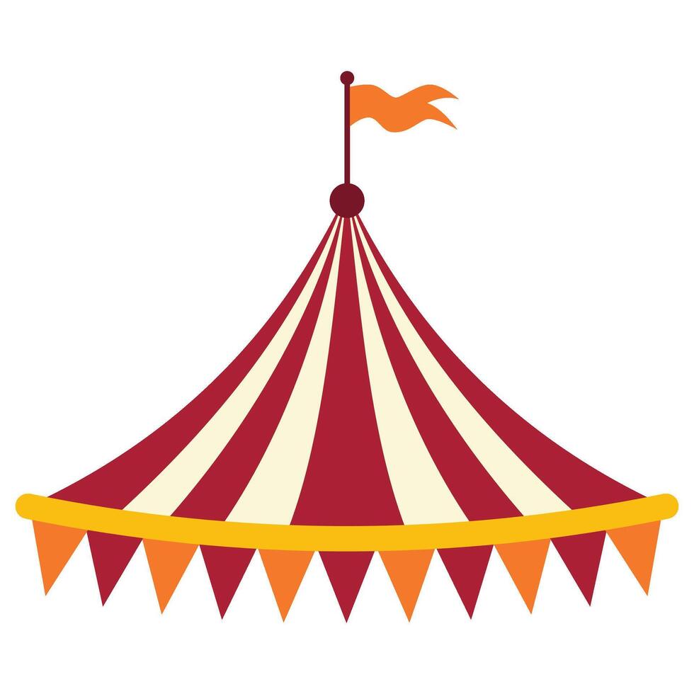 Carnival Circus Tent vector