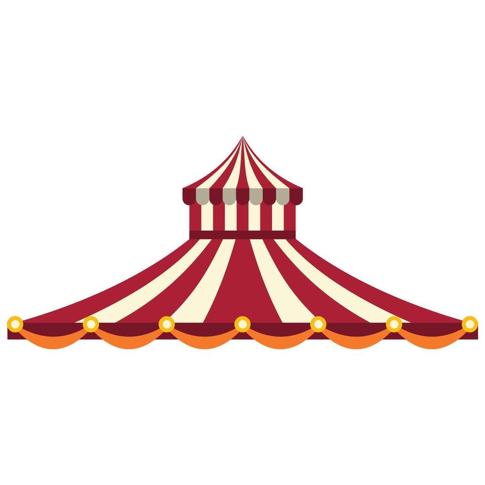 Carnival Circus Tent vector