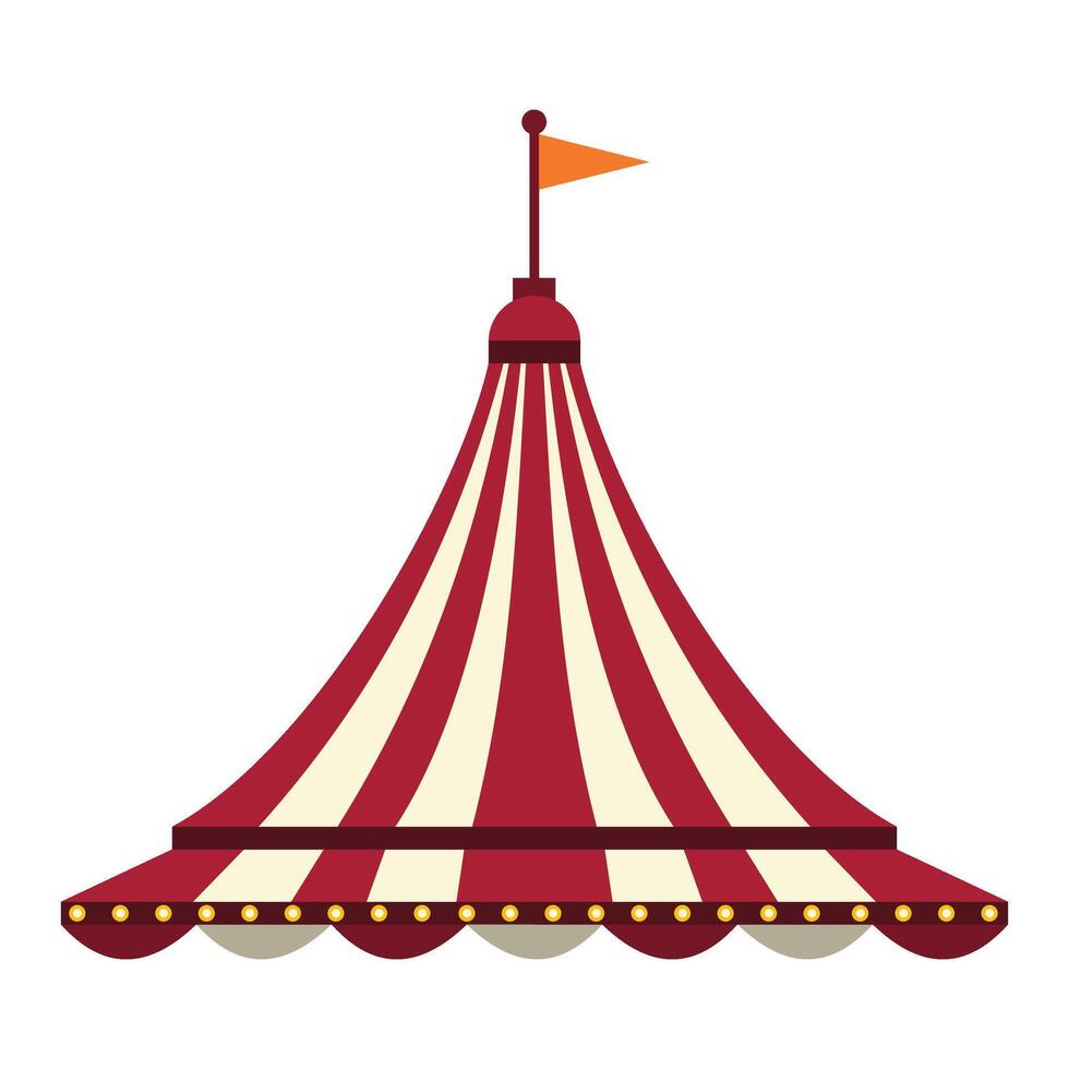 Carnival Circus Tent vector