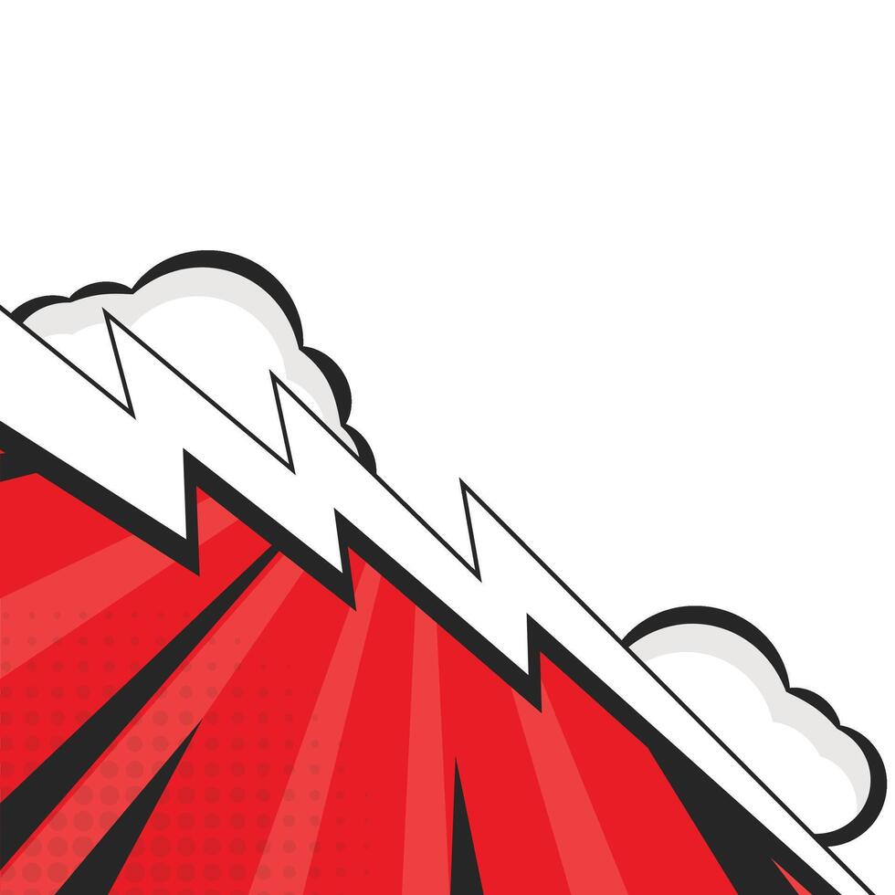 Comic Border Effect vector