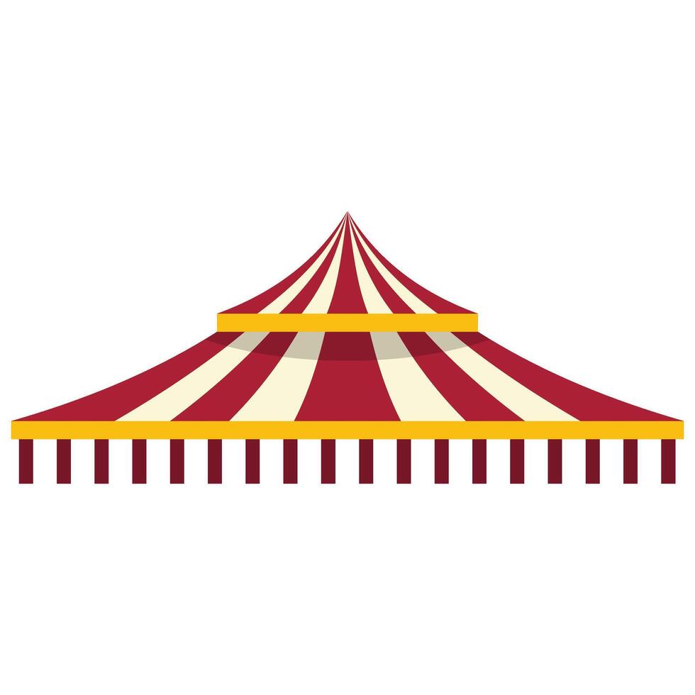 Carnival Circus Tent vector