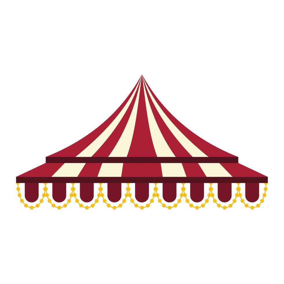Carnival Circus Tent vector