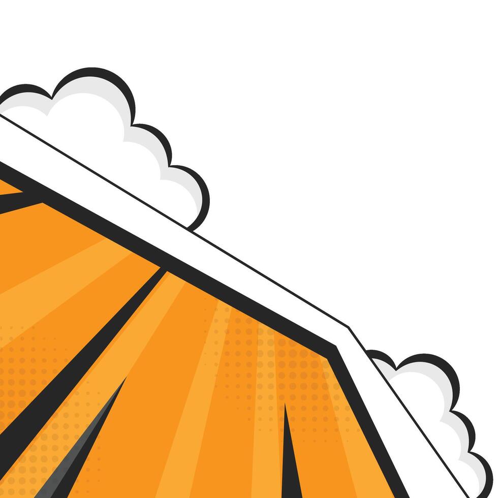 Comic Border Effect vector