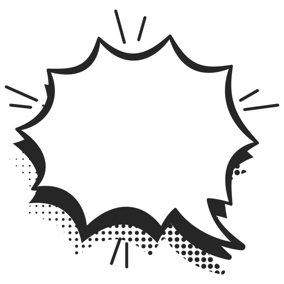 Comic Speech Bubble vector
