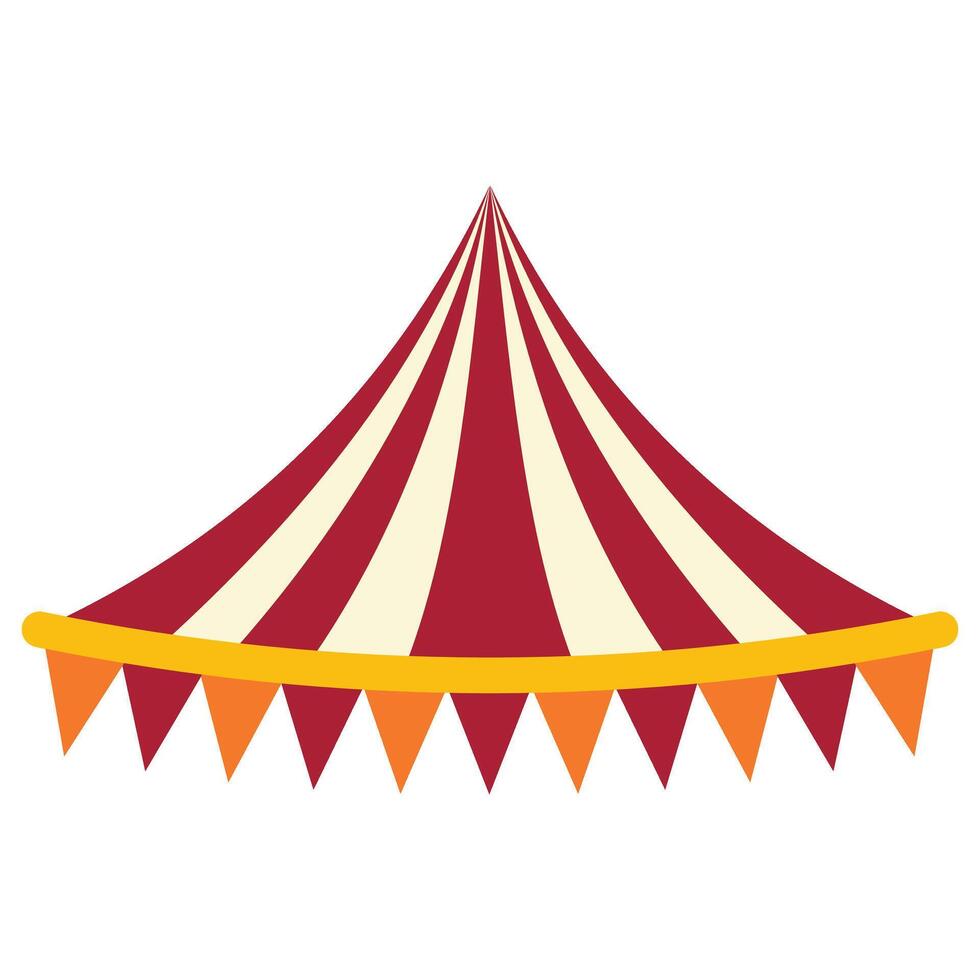 Carnival Circus Tent vector