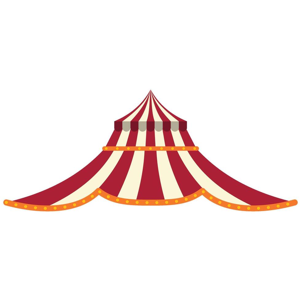 Carnival Circus Tent vector