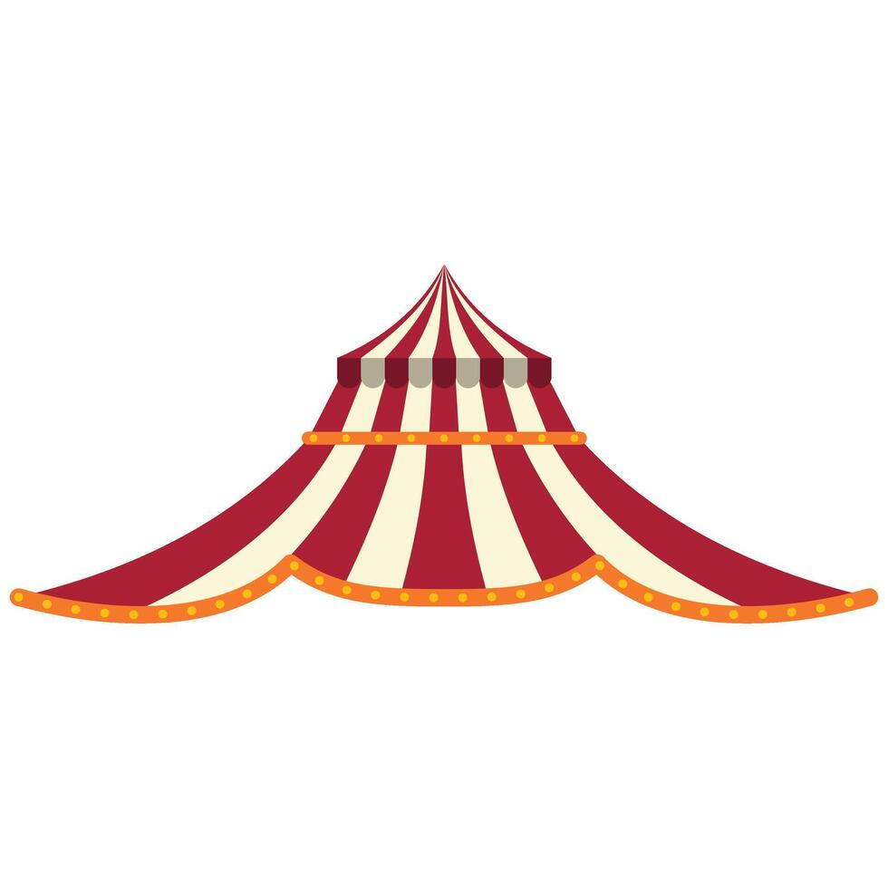 Carnival Circus Tent vector