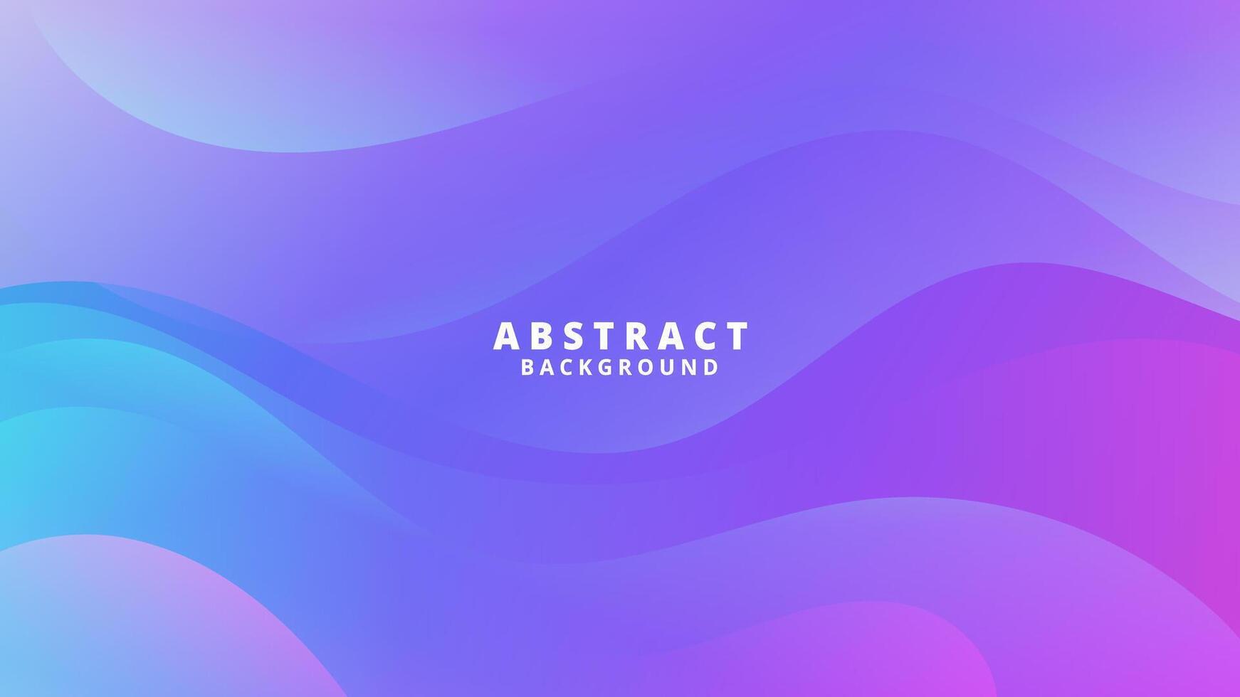 Abstract background purple blue gradient waves from light to dark. Suitable for website, flyer, poster, and social media backgrounds vector