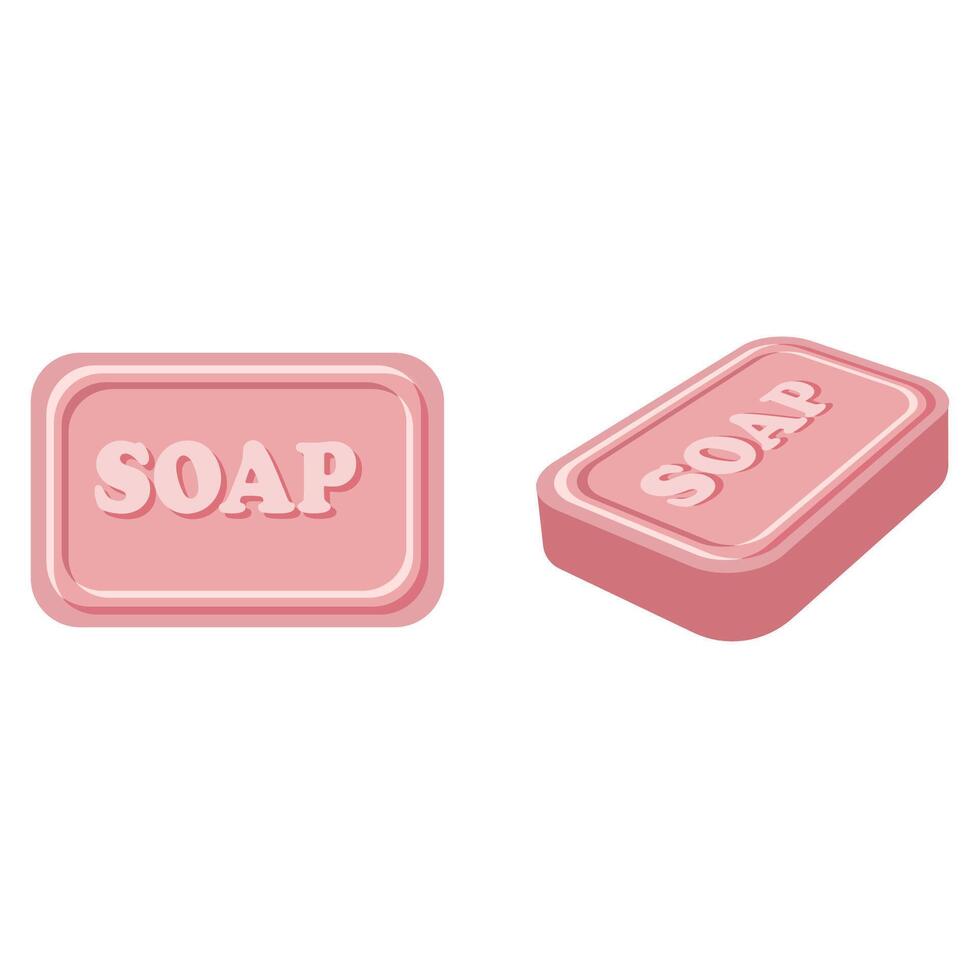 Soap flat icon. illustration. vector