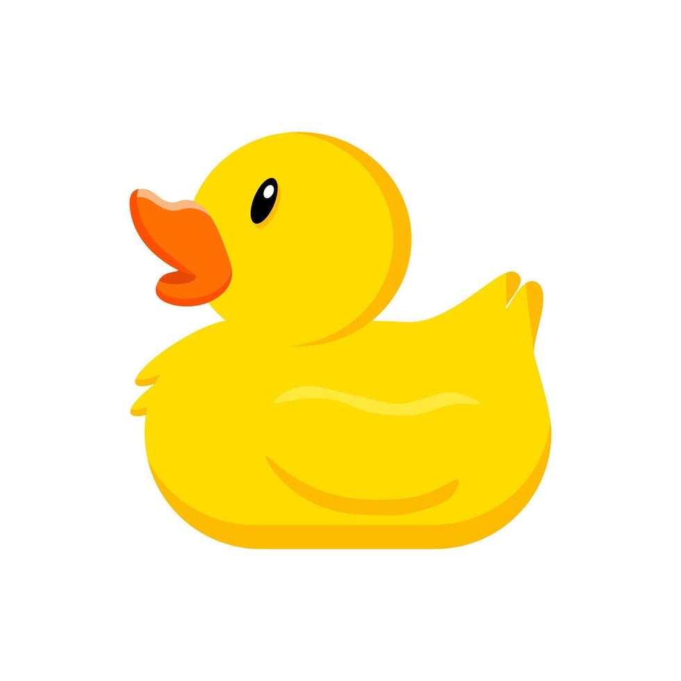 Rubber duck icon. vector