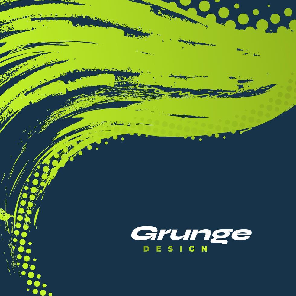 azul y verde degradado cepillo antecedentes con trama de semitonos efecto. deporte antecedentes con grunge estilo. rasguño y textura elementos para diseño vector