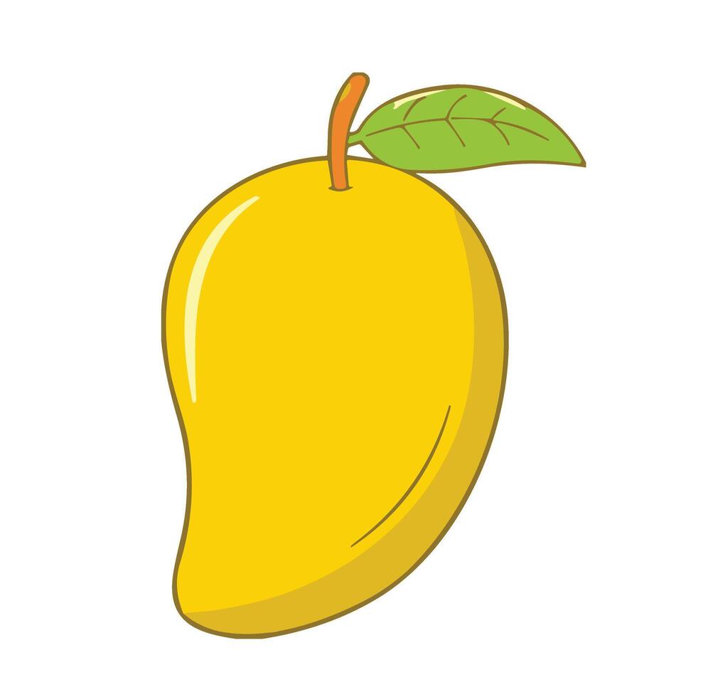 mango ilustración Arte diseño vector