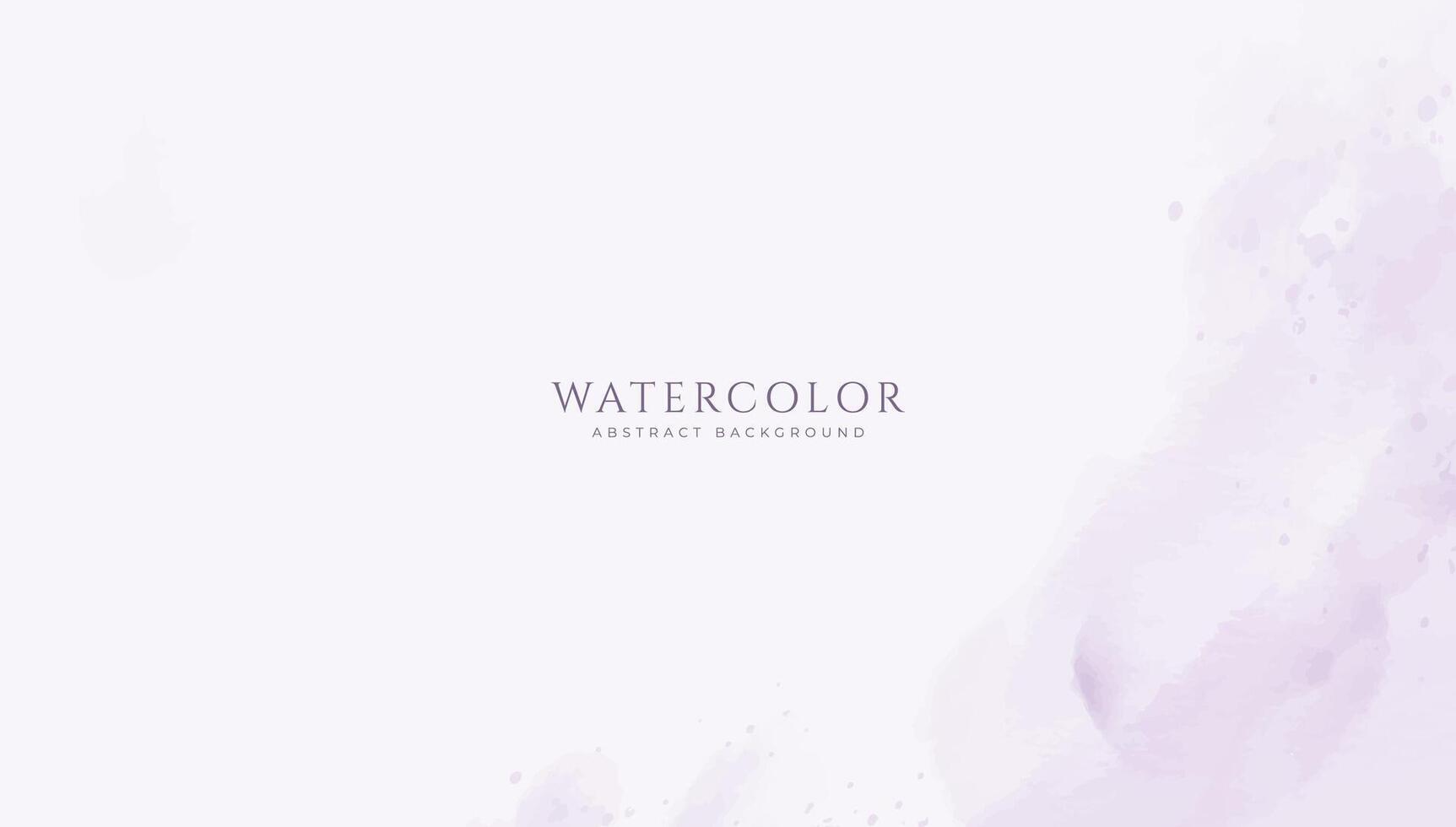 Abstract horizontal watercolor background. Neutral purple pink white colored empty space background illustration vector
