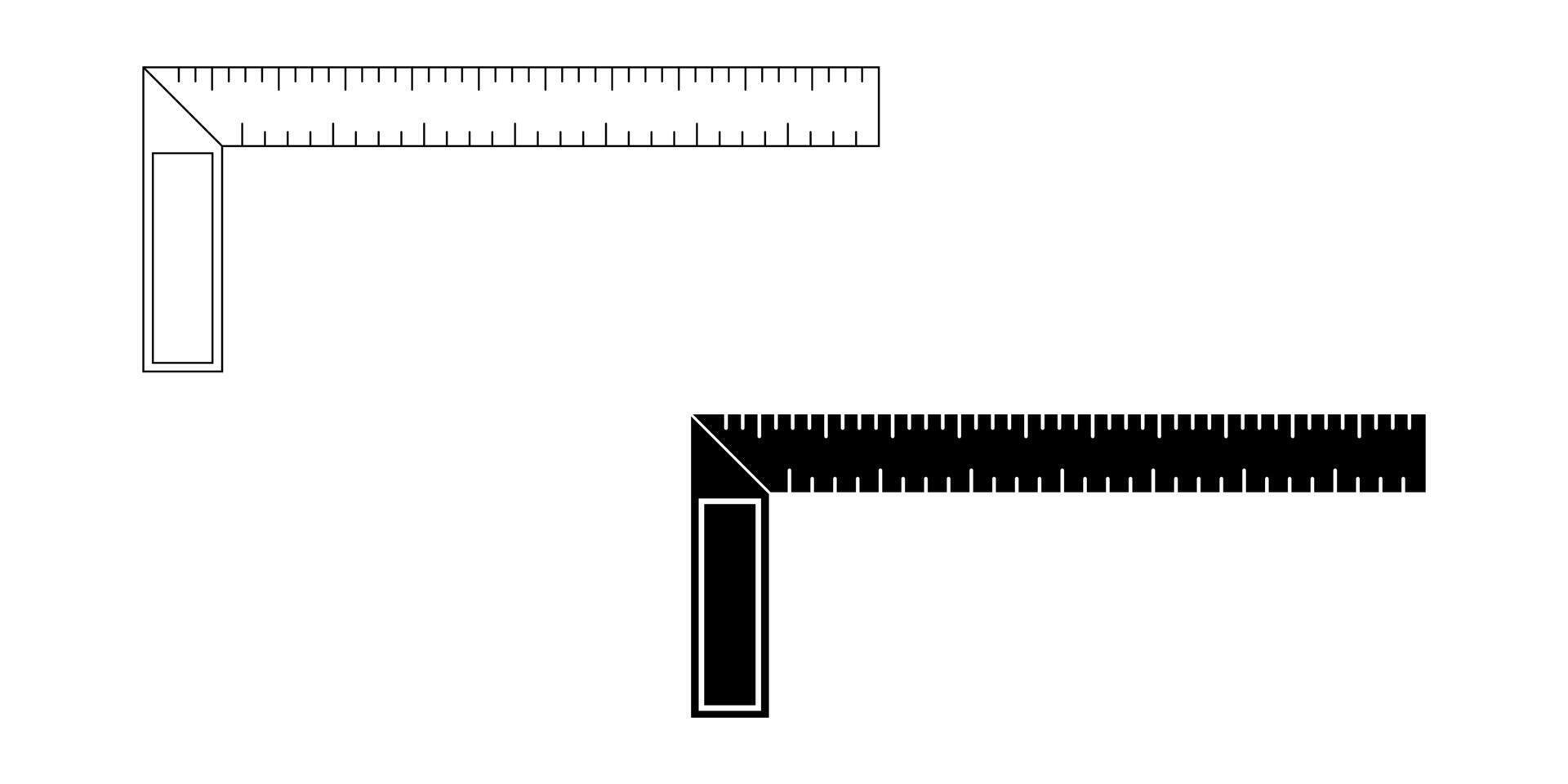 tratar cuadrado icono conjunto aislado en blanco antecedentes vector