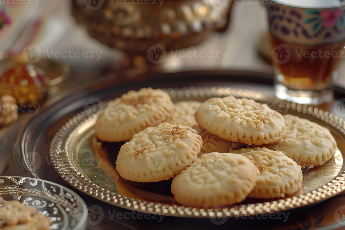 eid Alabama fitr trae paz felicidad prosperidad y galletas. foto