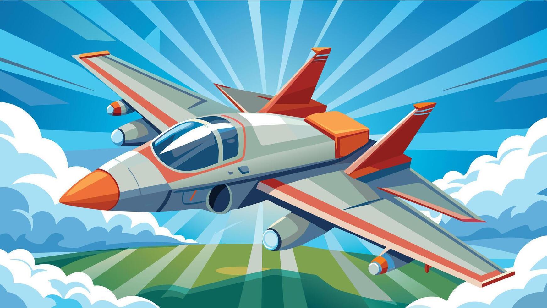 aviation fighter plane in flight aviation fighter-plane-in-flight- vector