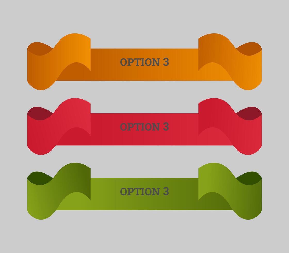 four options for business infographic design vector