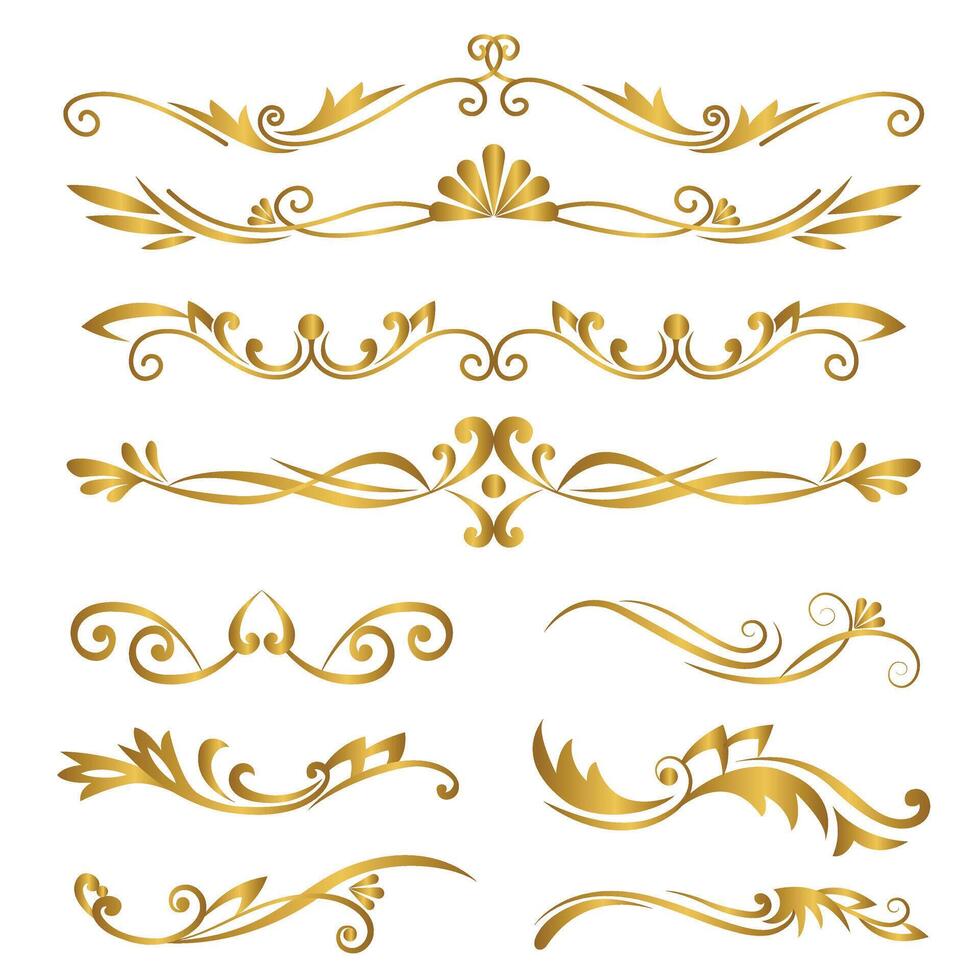 vectr luxury ornamental elements collection vector