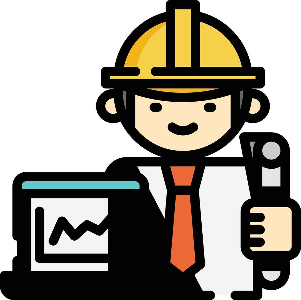 engineer creativity, illustration, art, icon, symbol, vector