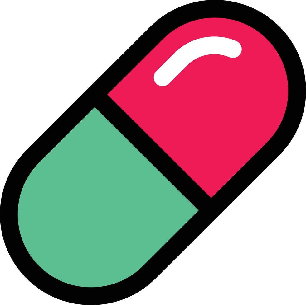 capsule illustration design, art and creativity vector
