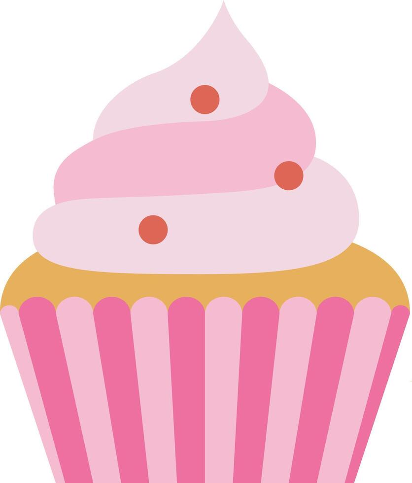 cup cake illustration design, art and creativity vector