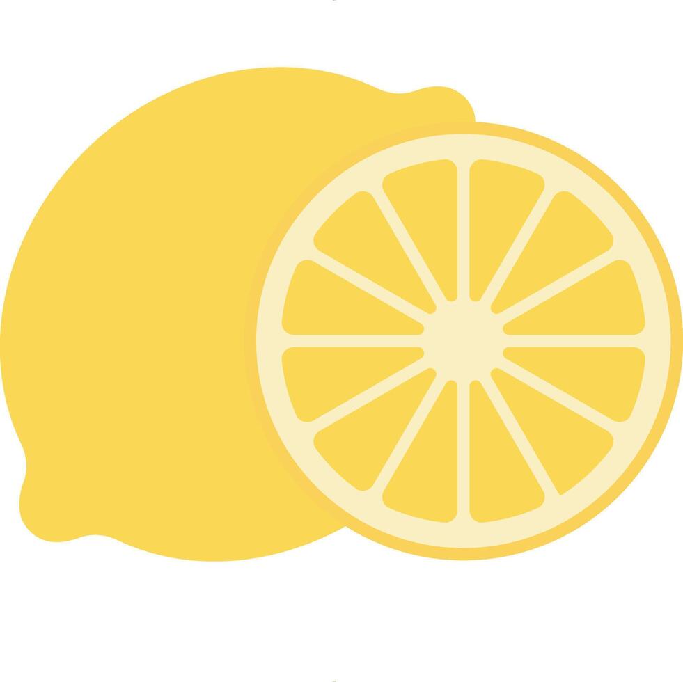 lemon illustration design, art and creativity vector