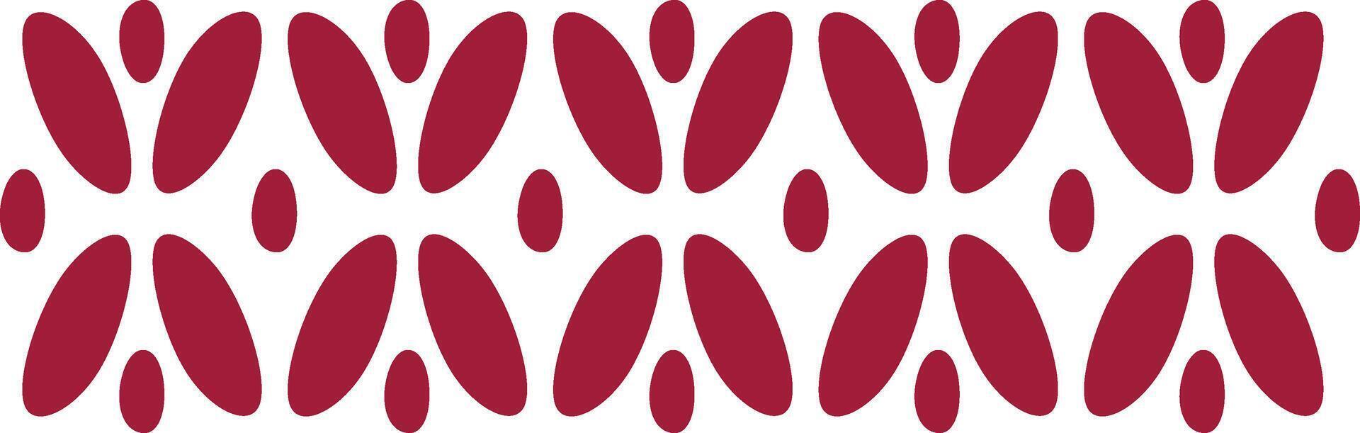 Ethnic Style Borders with Abstract Decoration. Native Pattern on White Background. vector