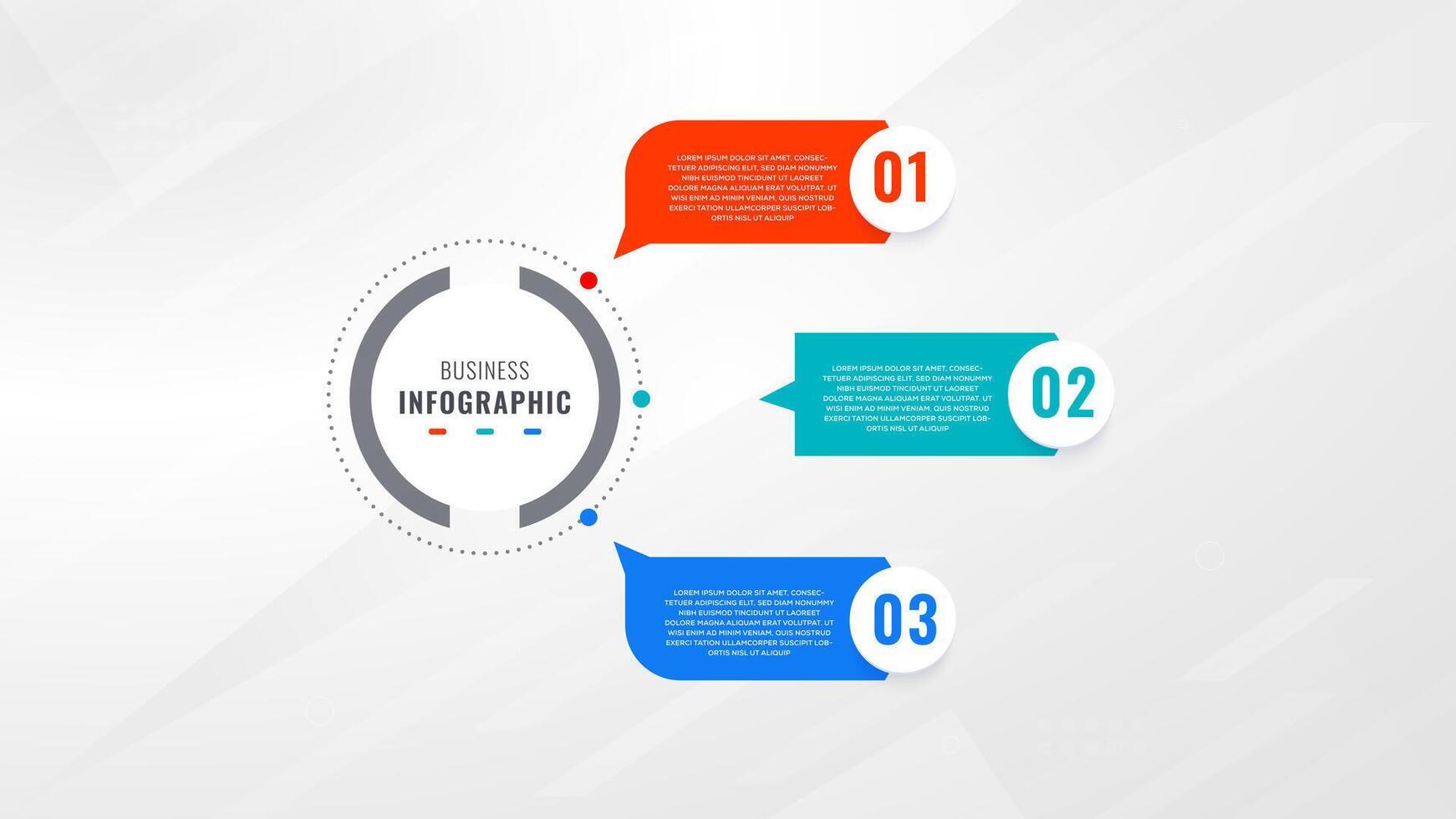 Tres paso infografía etiqueta diseño modelo con línea iconos proceso pasos diagrama, presentaciones, flujo de trabajo disposición, bandera, fluir cuadro, informacion grafico ilustración. vector