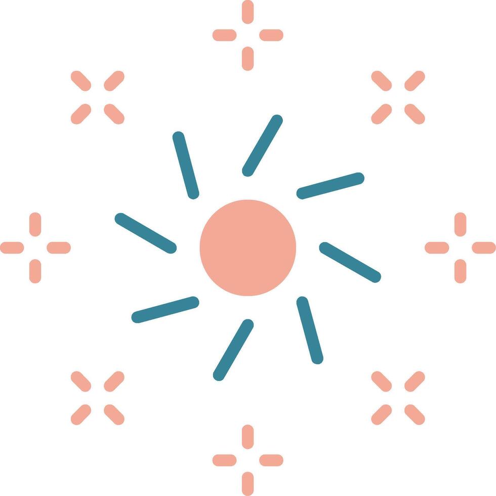 Lights Glyph Two Color Icon vector