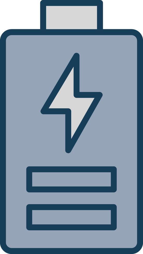 Cell Line Filled Grey Icon vector